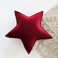 velvet star pillow