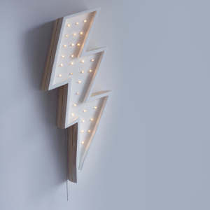 LITTLE LIGHTS - LIGHTNING LAMP WHITE
