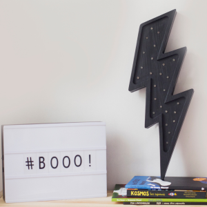 LITTLE LIGHTS - LIGHTNING LAMP BLACK