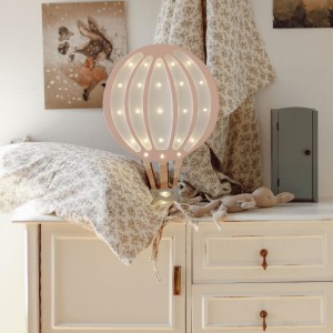 LITTLE LIGHTS - FLYING BALLOON LAMP POWDER PINK
