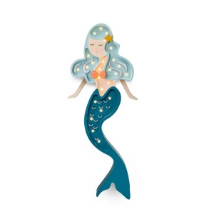 LITTLE LIGHTS - MERMAID LAMP TEAL