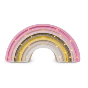 LITTLE LIGHTS - RAINBOW LAMP GOLDEN ROSE