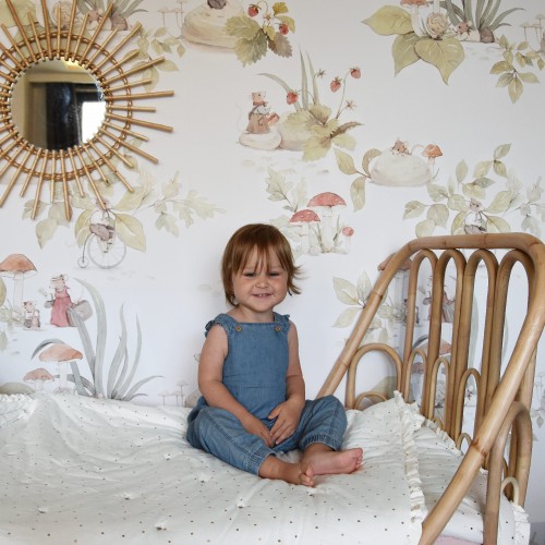 wallpaper vintage forest mouse