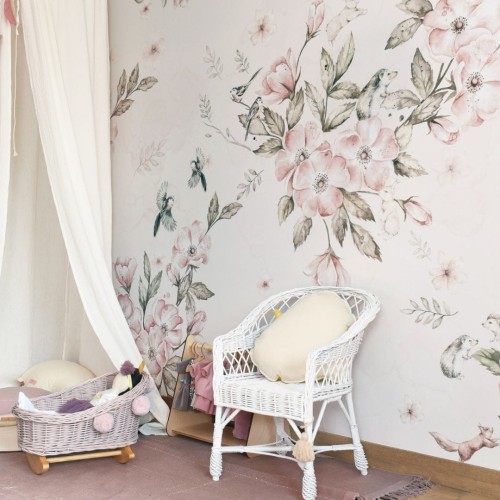 wallpaper with flowers