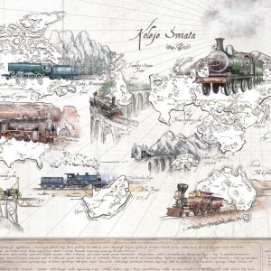 MALUMI - WALLPAPER THE RAILROADS OF THE WORLD