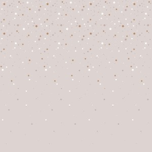DEKORNIK - WALLPAPER SIMPLE STARS FROM THE SKY POWDER PINK