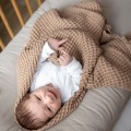 linen baby nest