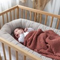 linen baby nest