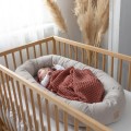 linen baby nest