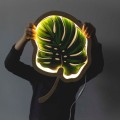 monstera lamp