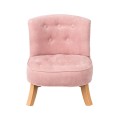 armchair for girl dirty pink
