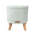 VELVET ARMCHAIR FOR KIDS DIRTY MINT