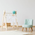 LINEN ARMHAIR FOR CHILDREN MINT