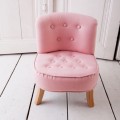 PINK LINEN ARMCHAIR FOR KIDS