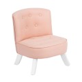 PINK LINEN ARMCHAIR FOR KIDS