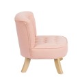 PINK LINEN ARMCHAIR FOR KIDS