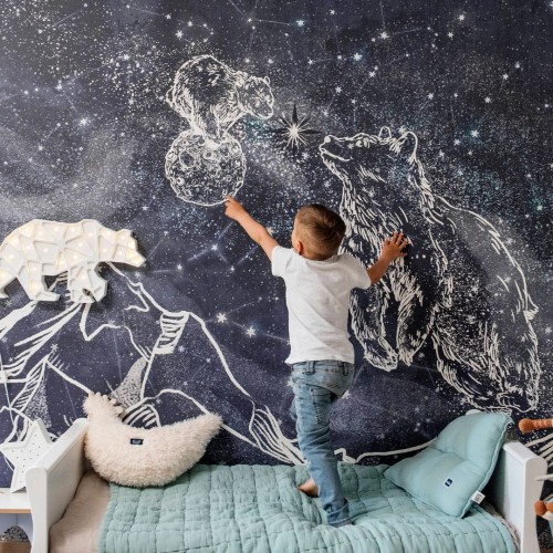 wallpaper for kids night sky