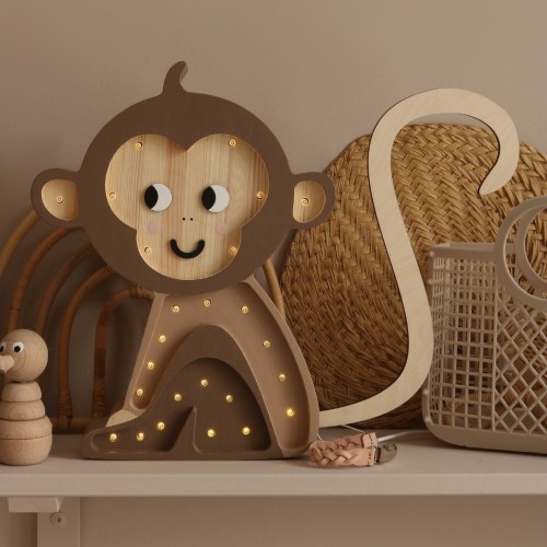 little lights monkey lamp