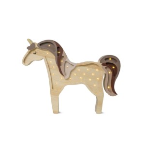 LITTLE LIGHTS - UNICORN LAMP CAPPUCCINO