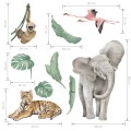safari wall sticker for children