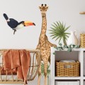 safari animals wall stickers for kids