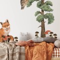 wall sticker forest animals