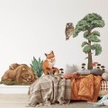 wall sticker forest animals