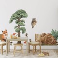 wall sticker forest animals