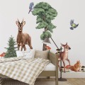 forest animals wall stickers for childrens room