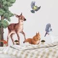 forest animals wall stickers for childrens room
