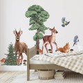 forest animals wall stickers for childrens room