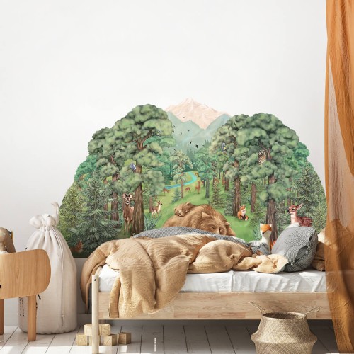 wall sticker forest