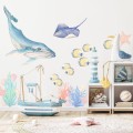 wall sticker ocean animals