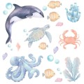 wall sticker underwater world