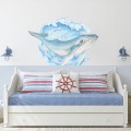 wall sticker whale
