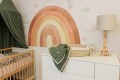 wall sticker rainbow beige