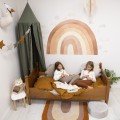 wall sticker rainbow beige