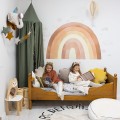 wall sticker rainbow beige