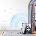wall sticker rainbow blue