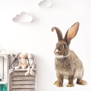 PASTELOWE LOVE - WALL STICKER RABBIT