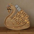 swan night lamp with pilot