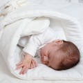 embroidered baby horn ecru
