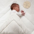embroidered baby horn ecru babyly