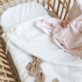 sleeping bag baby wrap ecru