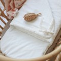 sleeping bag baby wrap embrodidered ecru