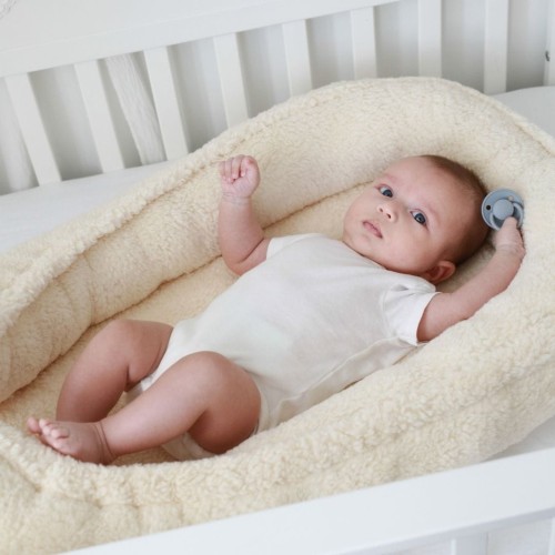 baby nest teddy cream