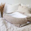 babynest teddy taupe  babyly