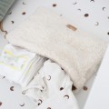 diaper organizer teddy cream babyly