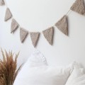 babyly garland for childrens room taupe
