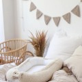 garland for childrens room taupe  babyly